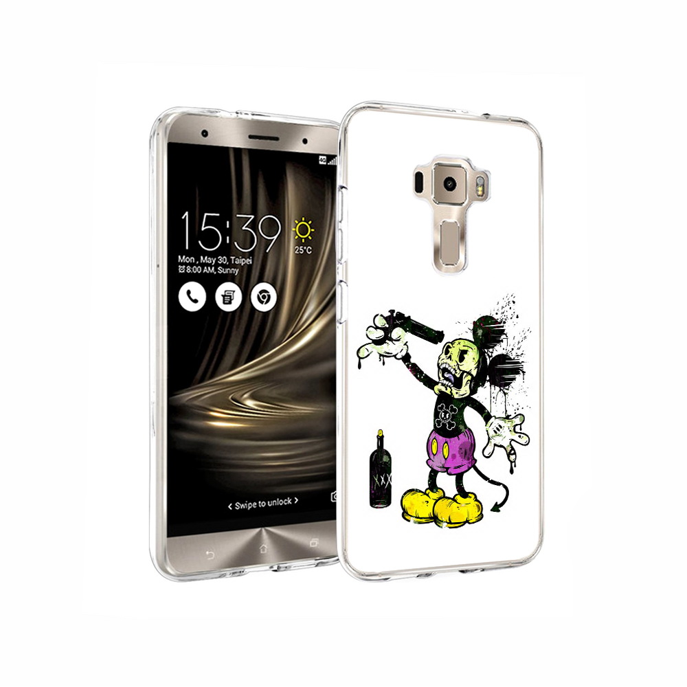 Чехол MyPads Tocco для Asus ZenFone 3 Драг Микки