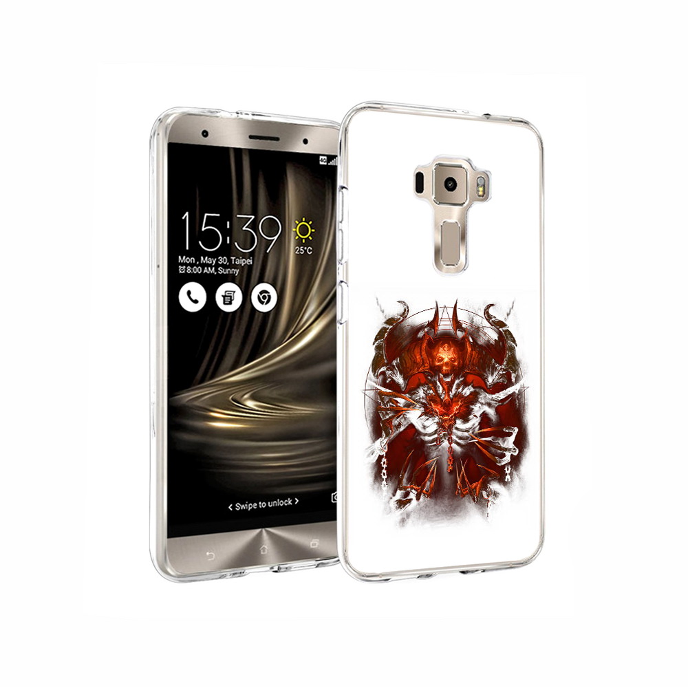 

Чехол MyPads Tocco для Asus ZenFone 3 яркий демон, Прозрачный, Tocco