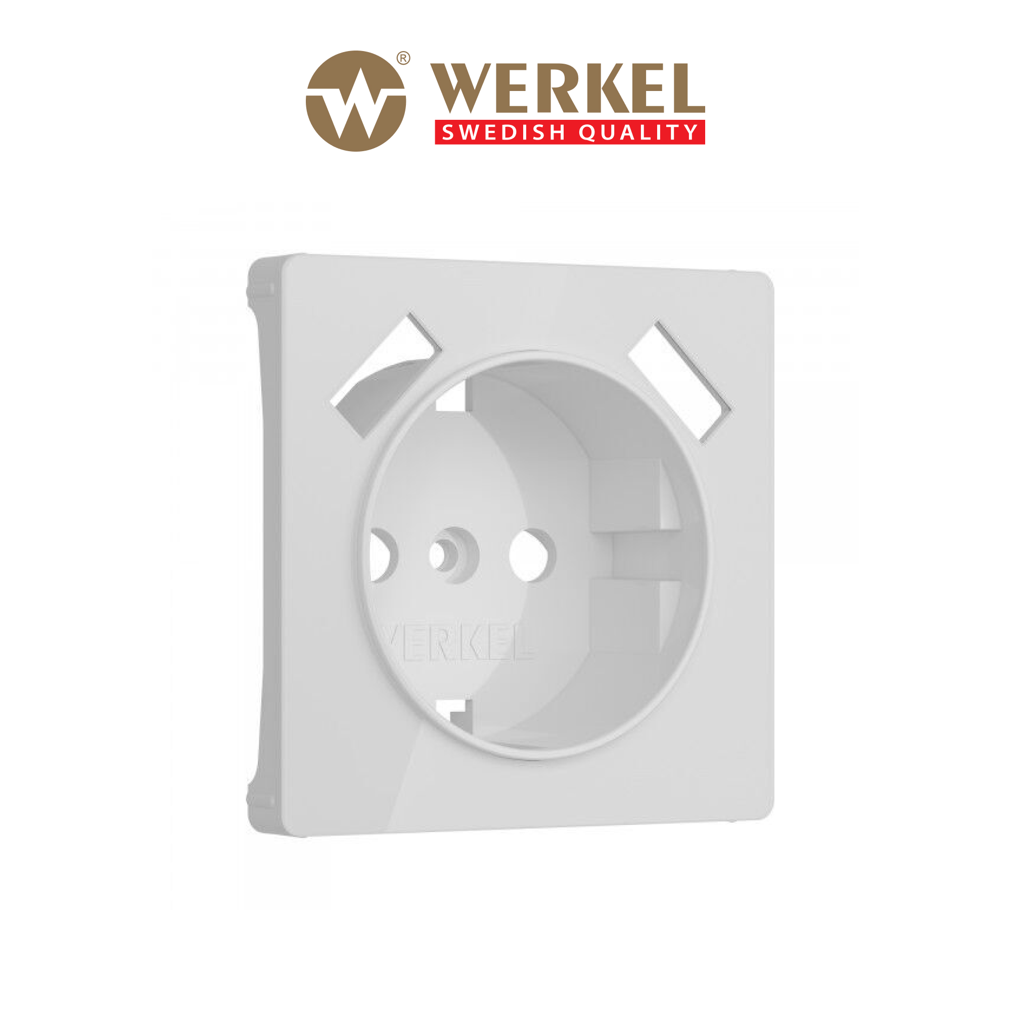 Накладка для розетки с USB Type-А Werkel W1179541 белый акрил 501₽