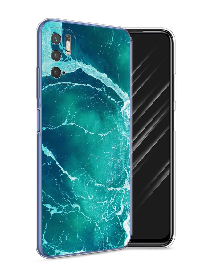 

Чехол Awog на Xiaomi Redmi Note 10T/Note 10 5G/M3 Pro "Изумрудный океан", Разноцветный, 310850-4