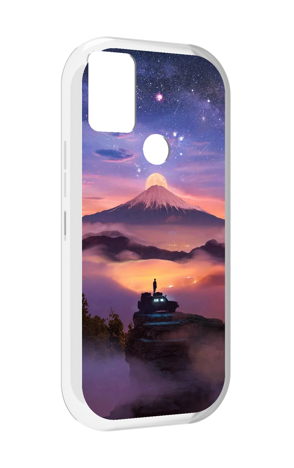 

Чехол MyPads ночь-в-горах для UMIDIGI A9, Прозрачный, Tocco