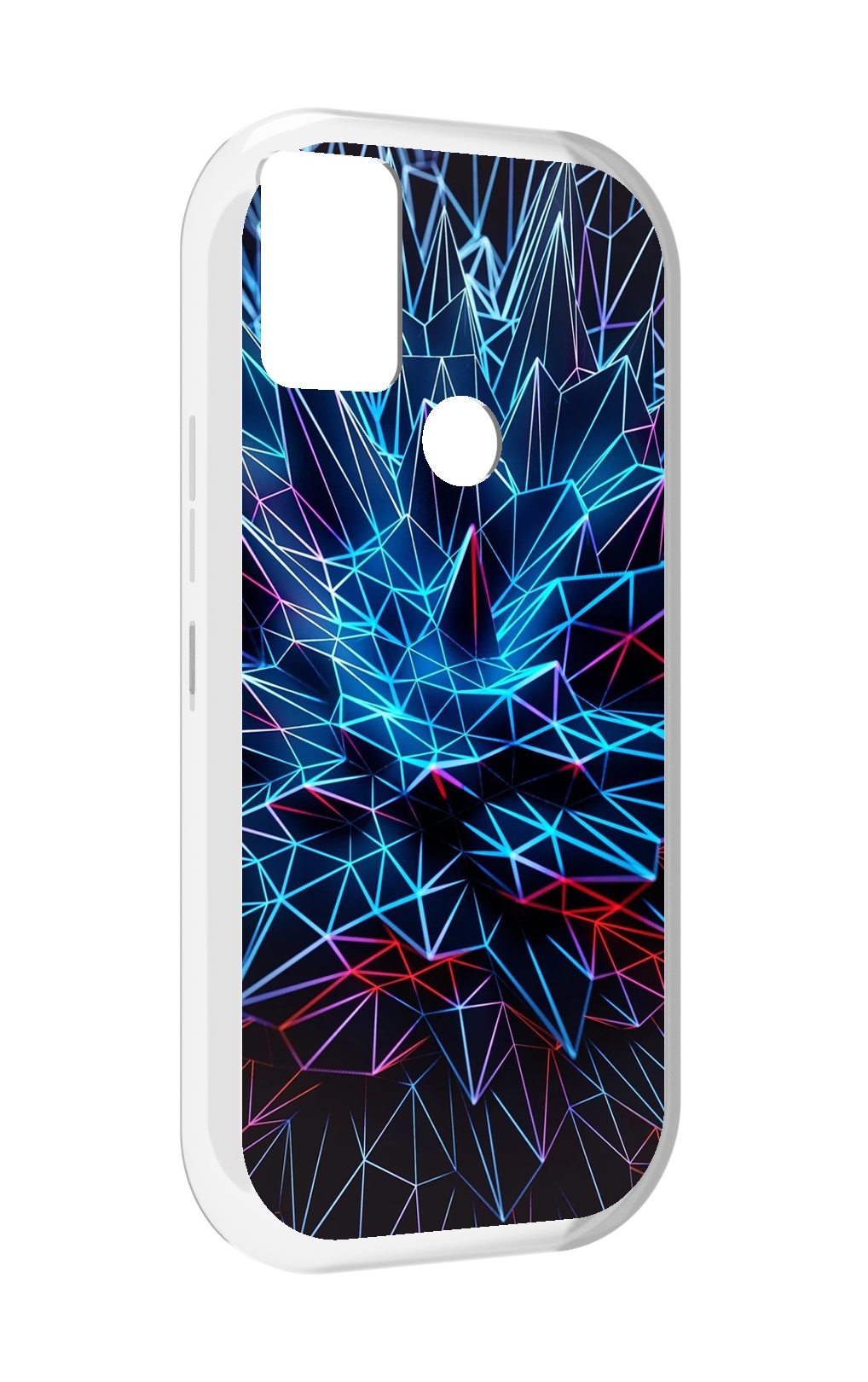 

Чехол MyPads неоновая-абстракция для UMIDIGI A9, Прозрачный, Tocco