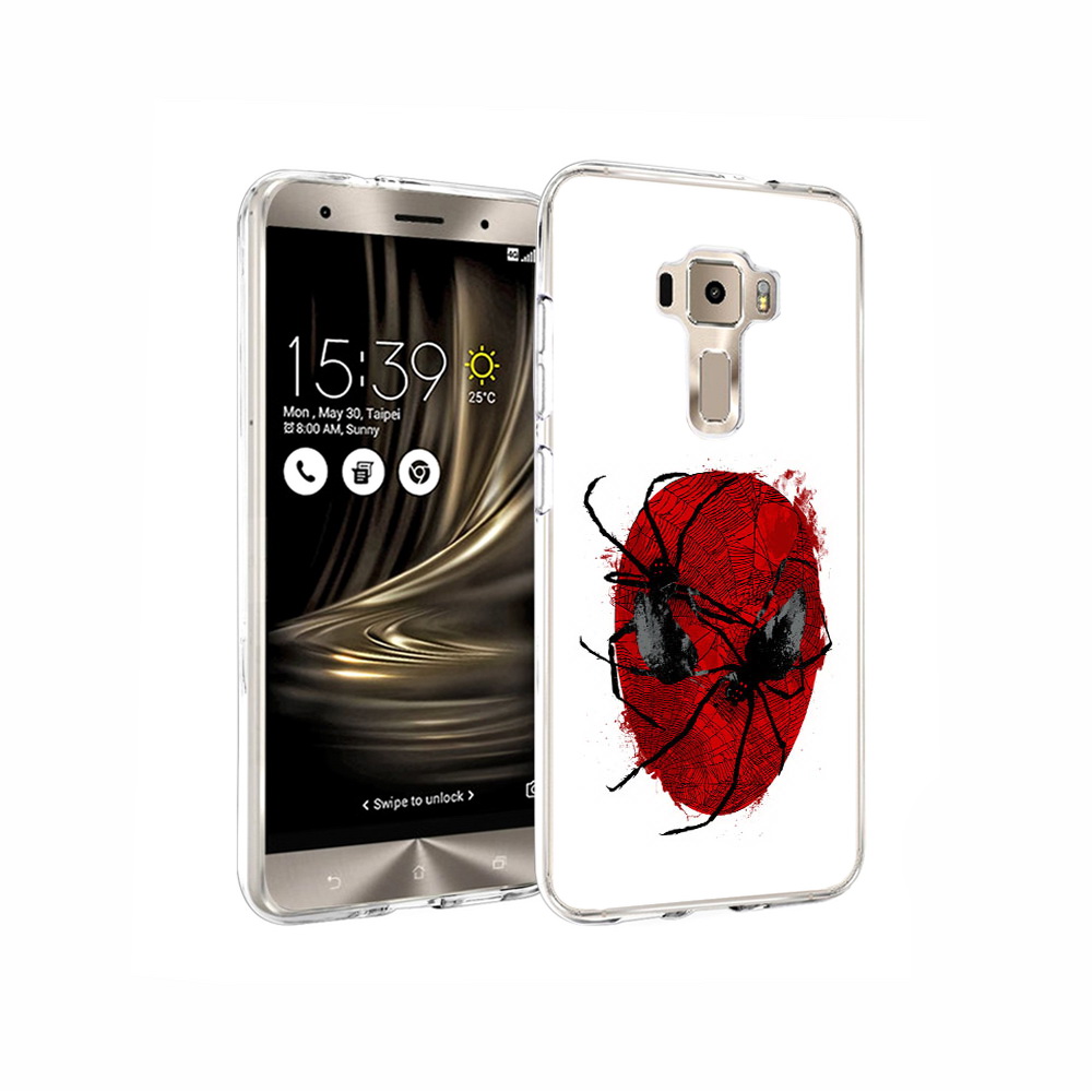 

Чехол MyPads Tocco для Asus ZenFone 3 человек паук, Прозрачный, Tocco