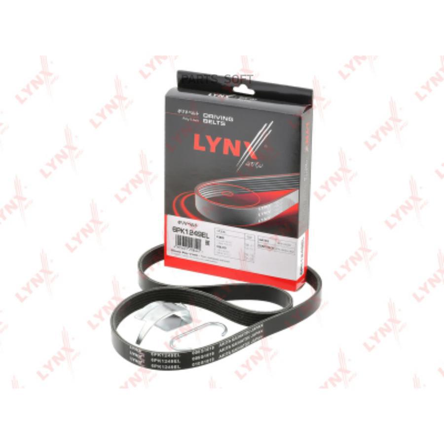 

Ремень Поликлиновой Эластичный LYNXauto арт. 6PK1249EL