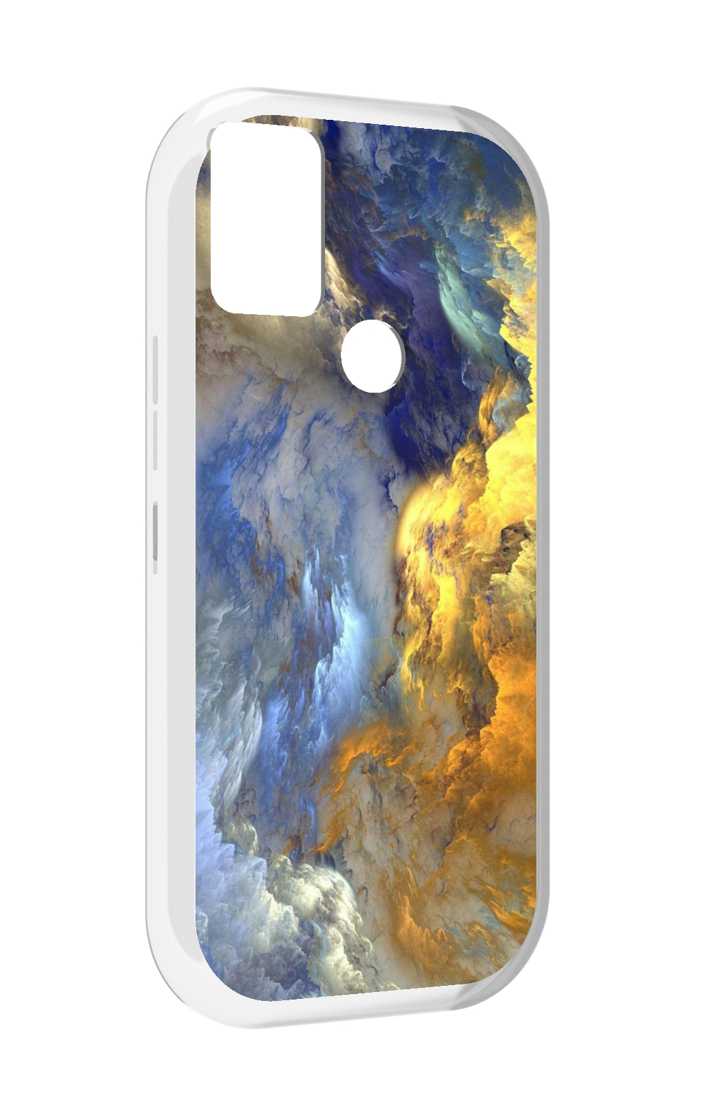 

Чехол MyPads мраморное небо для UMIDIGI A9, Прозрачный, Tocco