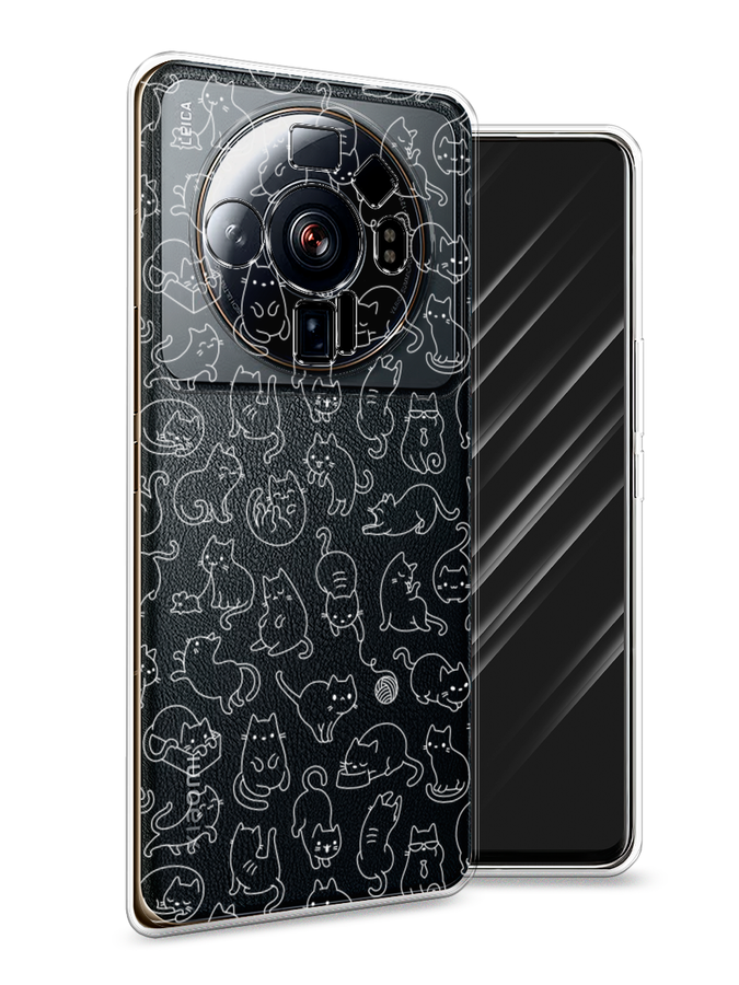 

Чехол Awog на Xiaomi 12S Ultra "Шкодливые котики", Разноцветный, 314550-2