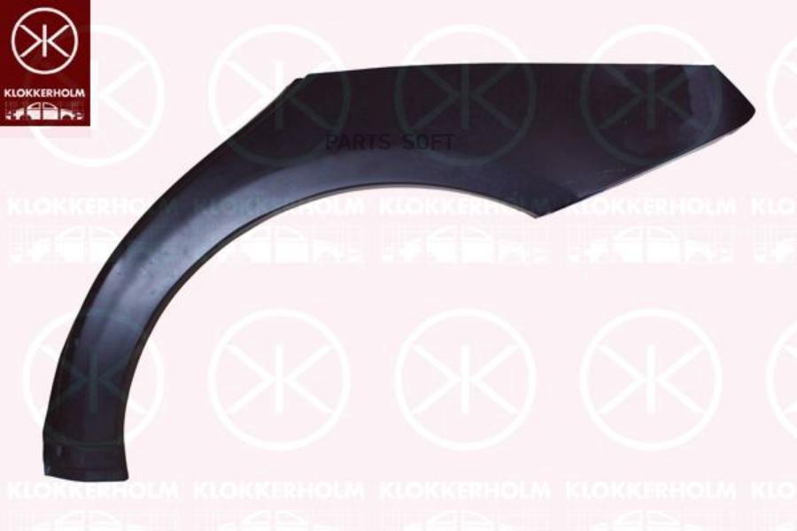

Арка Крыла Задн Прав Mercedes-Benz - A-Klasse (W169) 09.04-06.12 4дв Klokkerholm арт. 3506