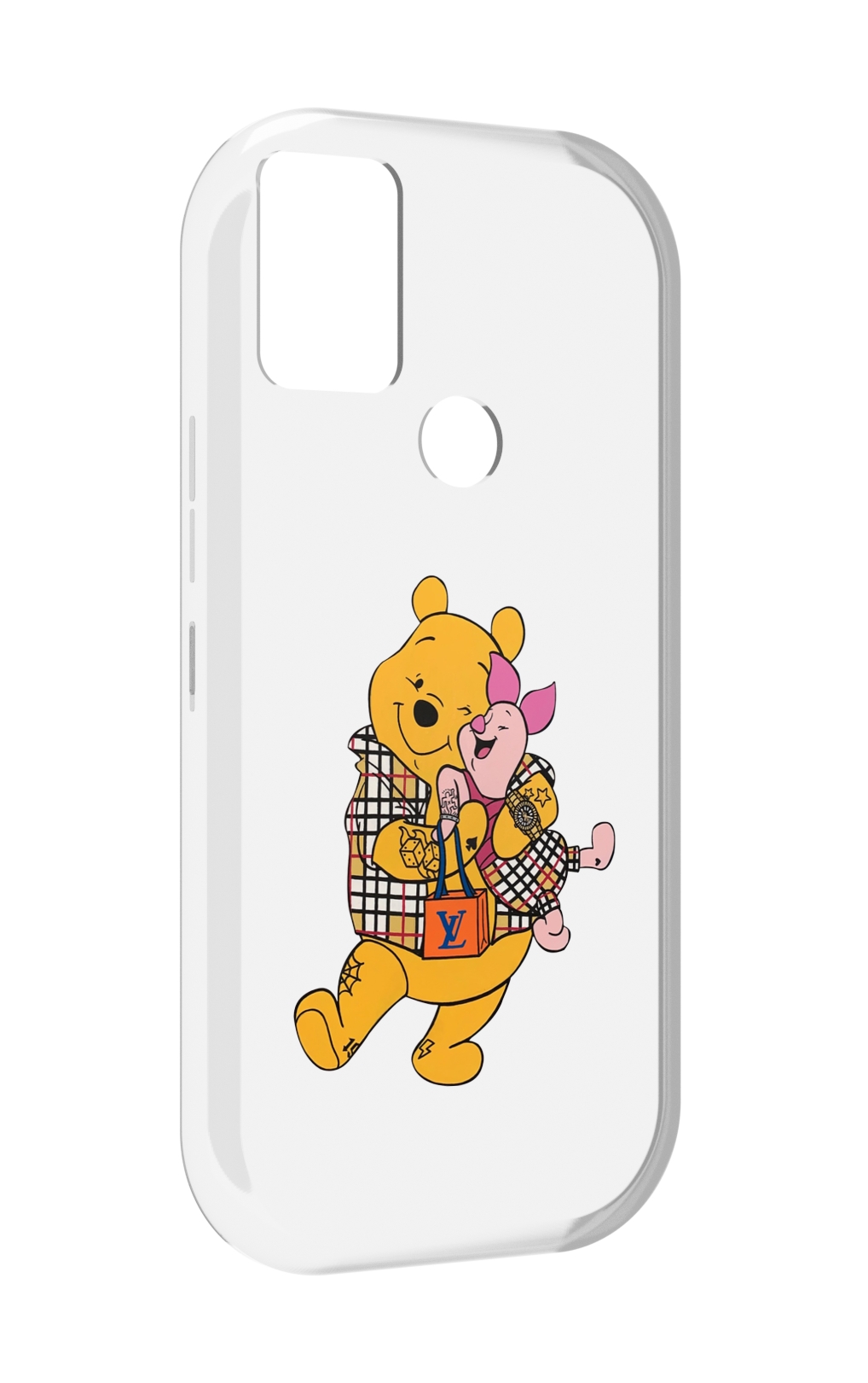 

Чехол MyPads модный-медведь-из-винни-пуха для UMIDIGI A9, Прозрачный, Tocco