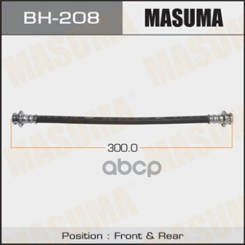 

Шланг тормозной передний NISSAN CUBE MASUMA BH-208