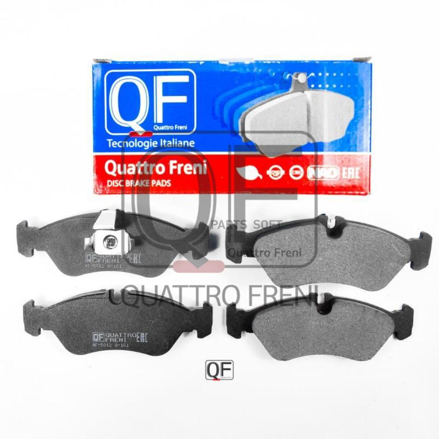 Тормозные колодки QUATTRO FRENI задние дисковые QF501200