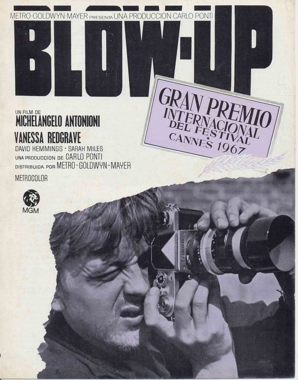 

Постер к фильму "Фотоувеличение" (Blowup) A4