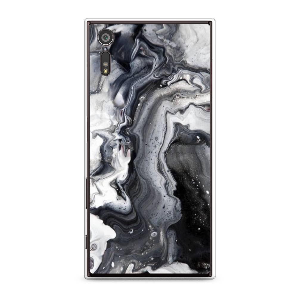 

Чехол Awog на Sony Xperia XZ "Бело-черные сложные полосы", Разноцветный, 51450-3