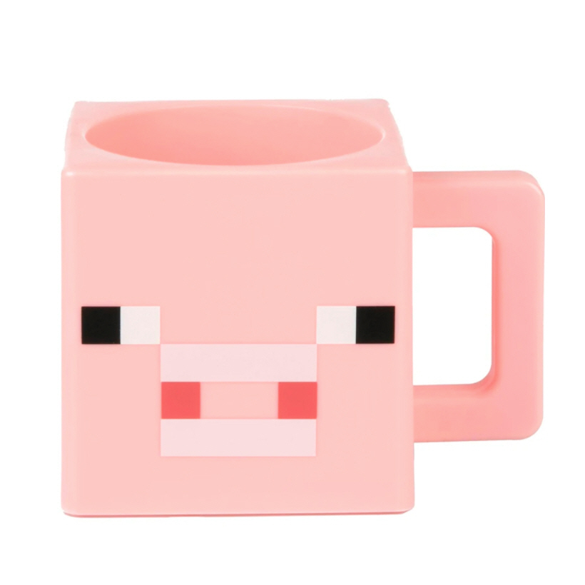 Кружка Minecraft Pig Face пластиковая