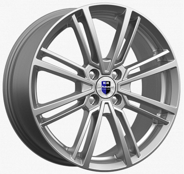 

Колесный диск K&K Эрфурт оригинал (КС903) (BA) 7xR17 ET43 4*100 D60.1, Черный;серебристый