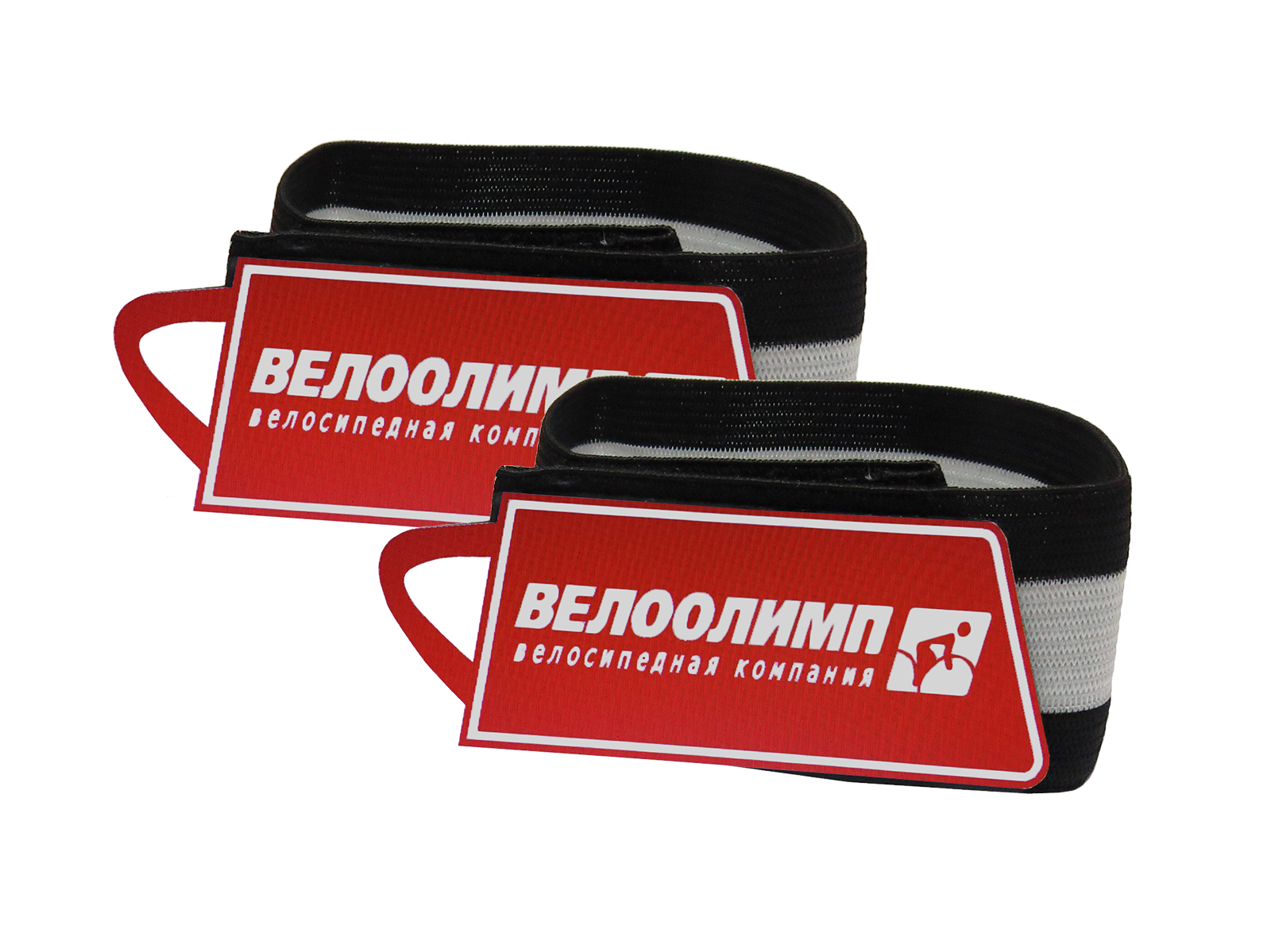 фото Mingda нарукавники световозвращающие красные с логотипом, 2 шт., в торговой упаковке olimp