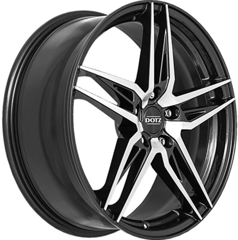 

Колесный диск Dotz Interlagos (HBF) 7.5xR17 ET48 5*108 D70.1, Черный;серебристый