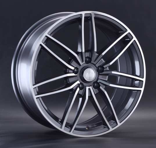 

Колесный диск LS 1241 (GMF) 8xR18 ET35 5*112 D66.6, Серый;серебристый