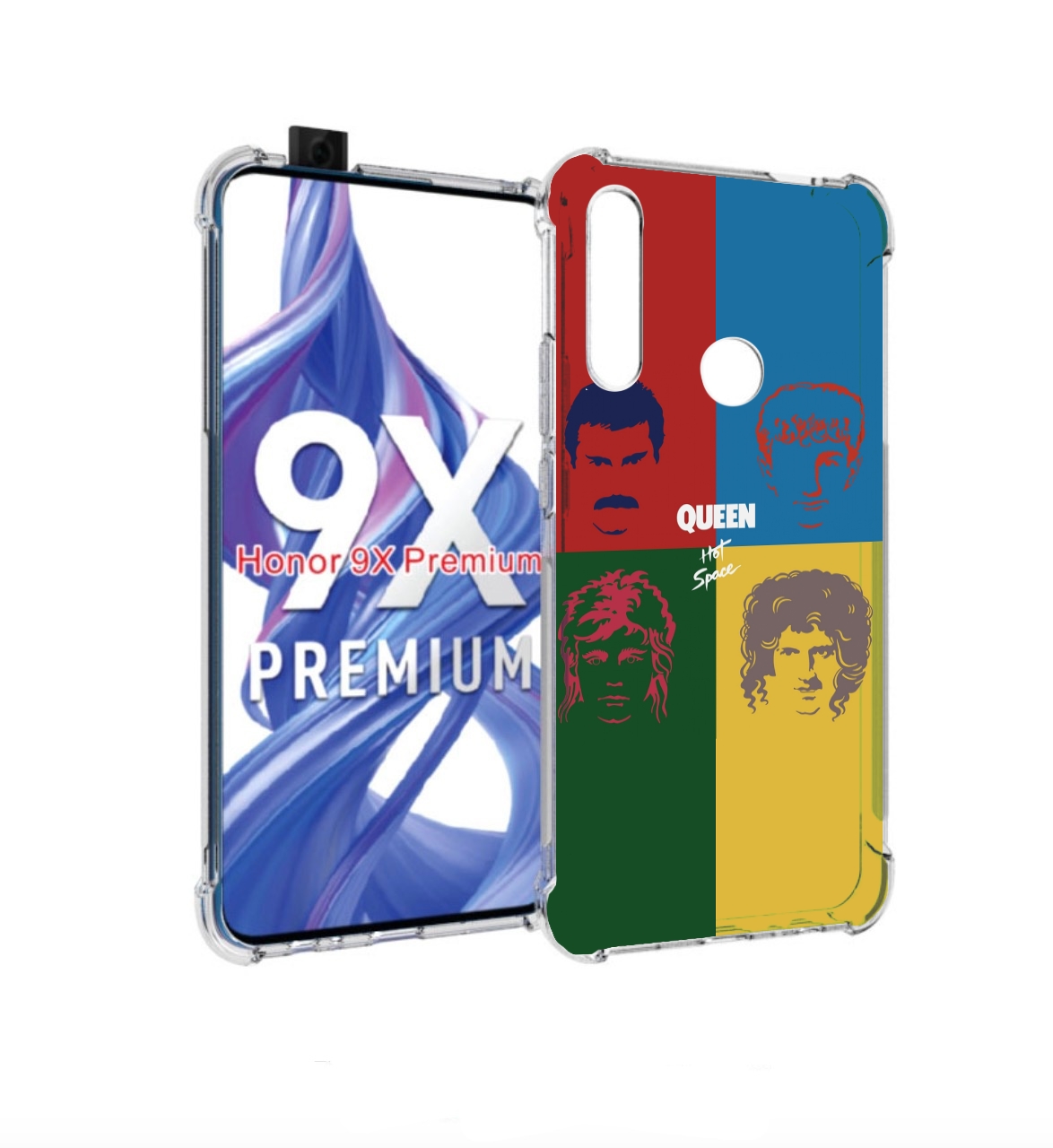 

Чехол бампер MyPads hot space queen альбом для Honor 9X (STK-LX1, Прозрачный, Tocco