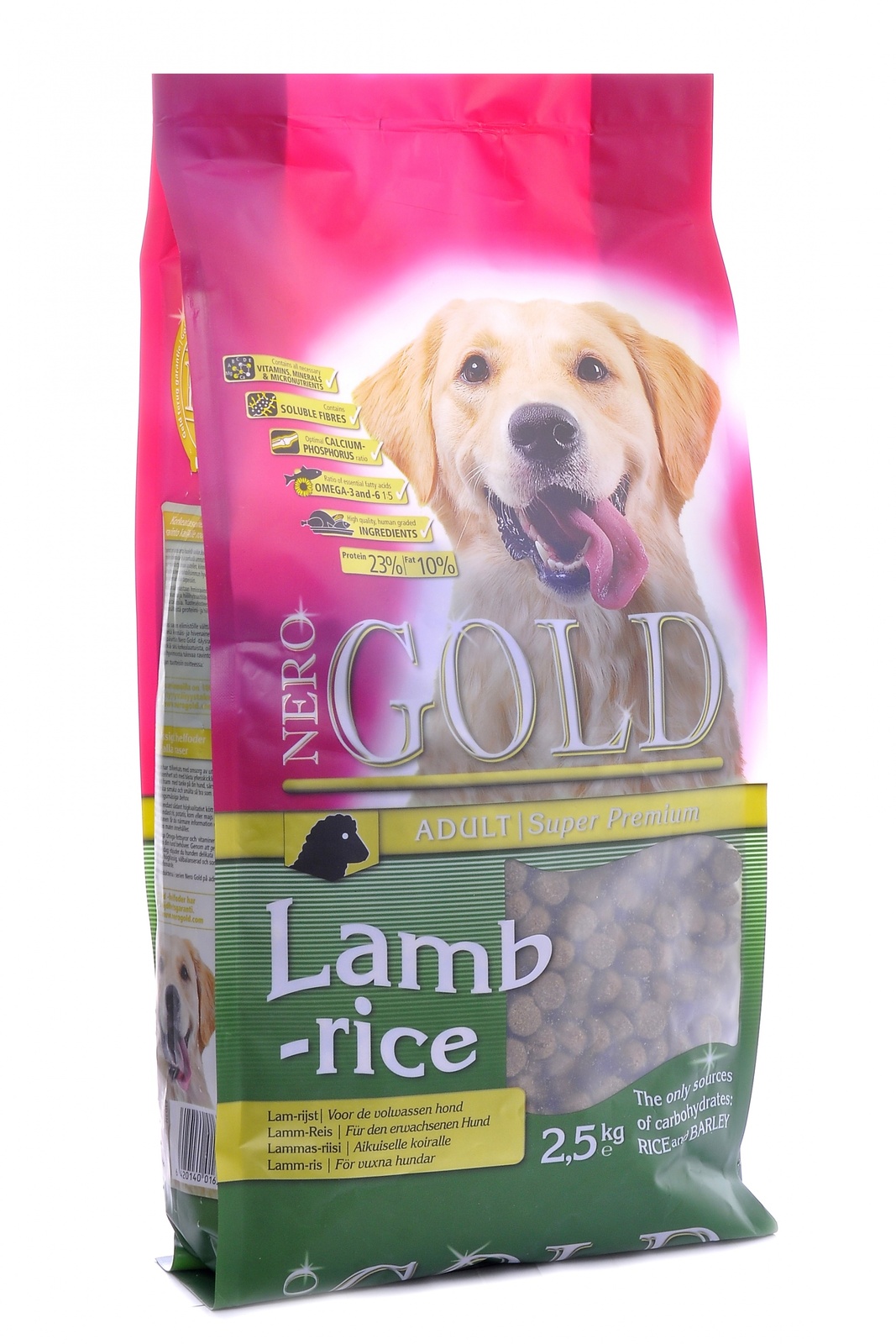 фото Сухой корм для собак nero gold adult, все породы, ягненок и рис, 18кг
