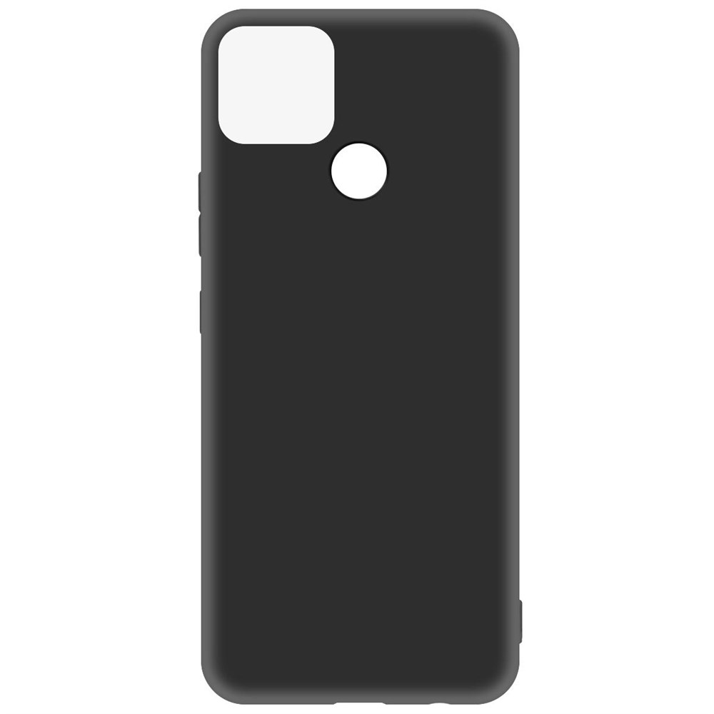 фото Чехол-накладка krutoff soft case для realme c25/c25s черный