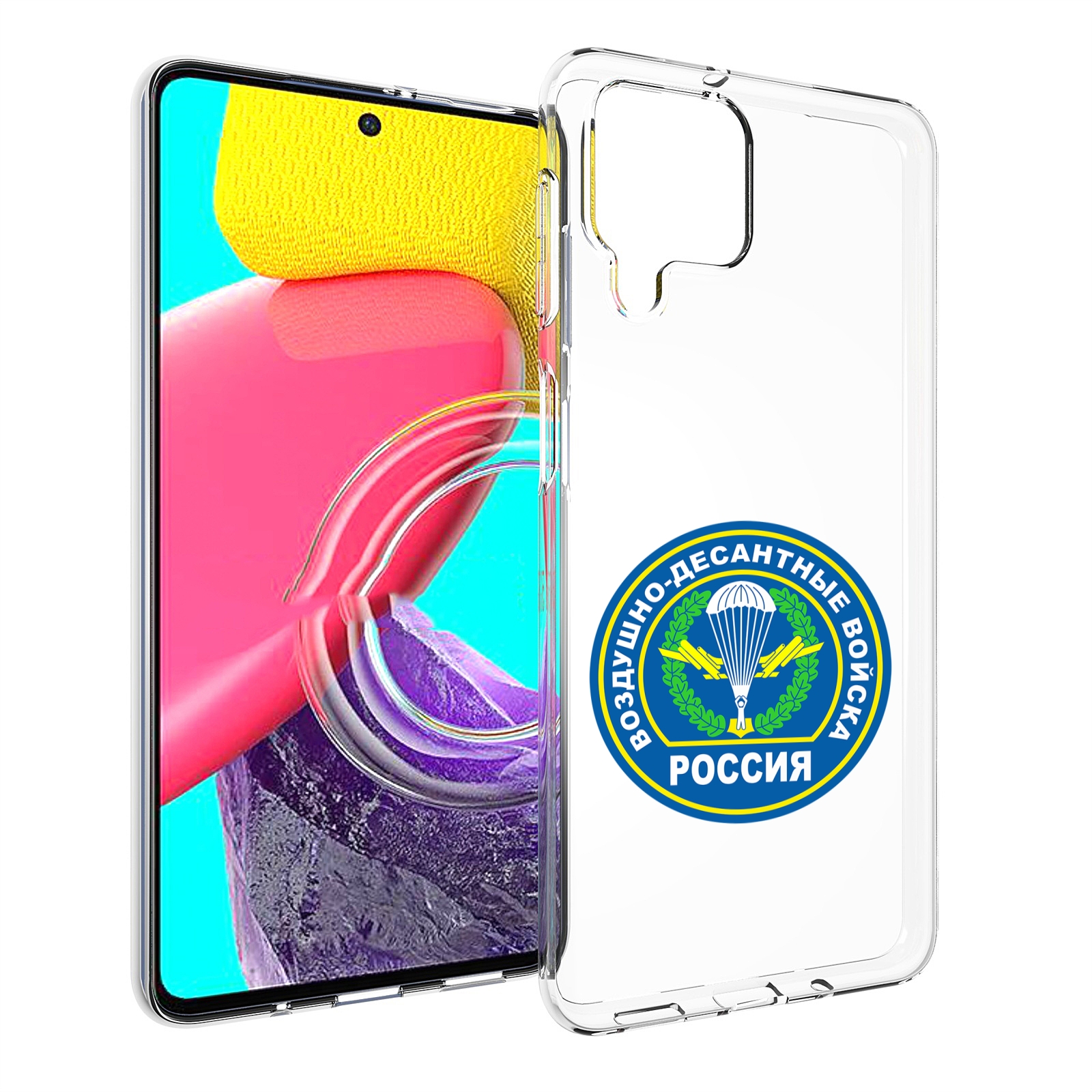

Чехол Mypads Вдв Для Samsung Galaxy M53 (Sm-M536), Прозрачный, Tocco