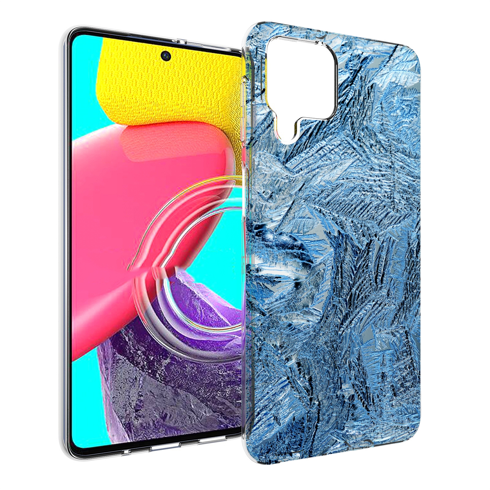 

Чехол Mypads Обледенение Для Samsung Galaxy M53 (Sm-M536), Прозрачный, Tocco