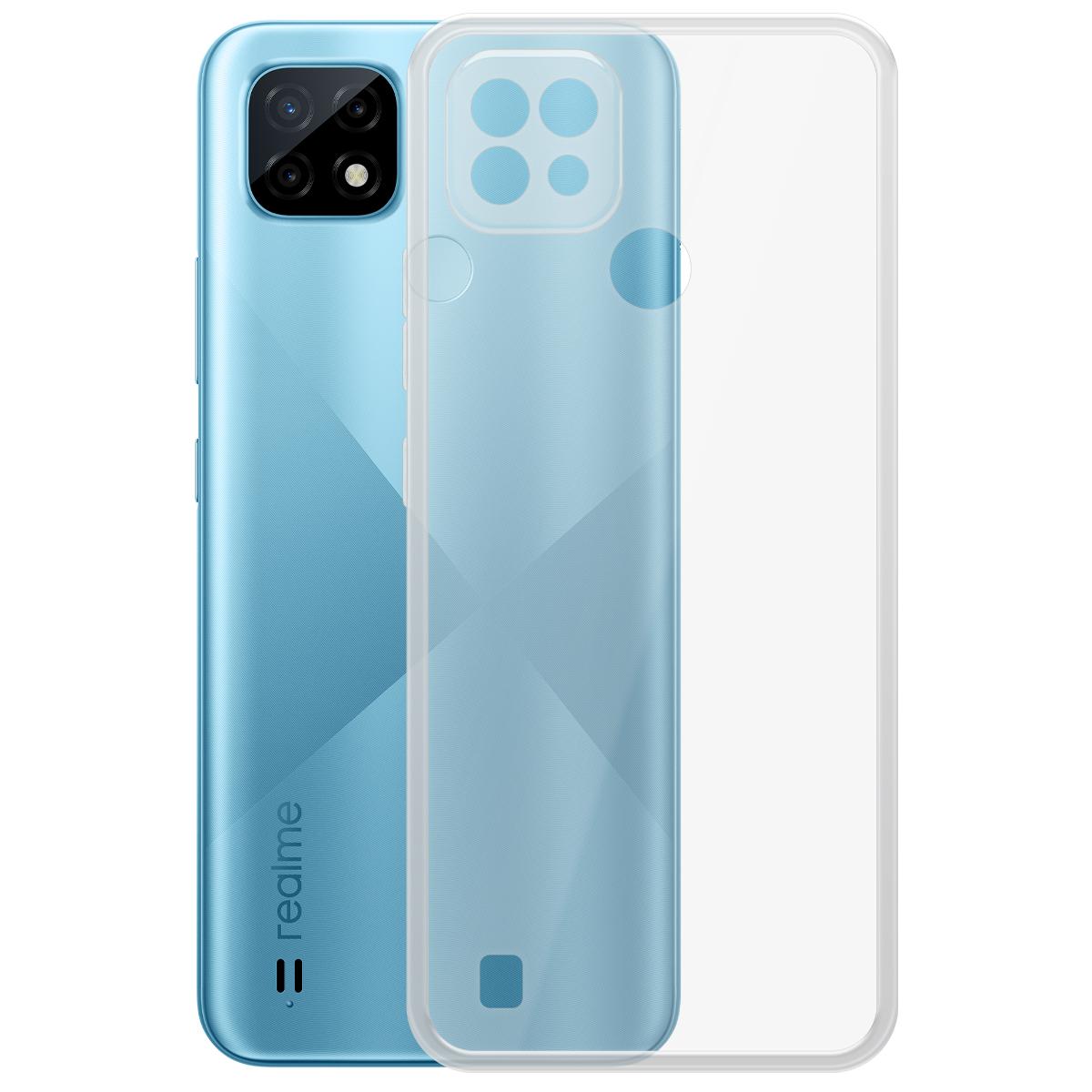 

Чехол-накладка Krutoff Clear Case для Realme C21, Прозрачный