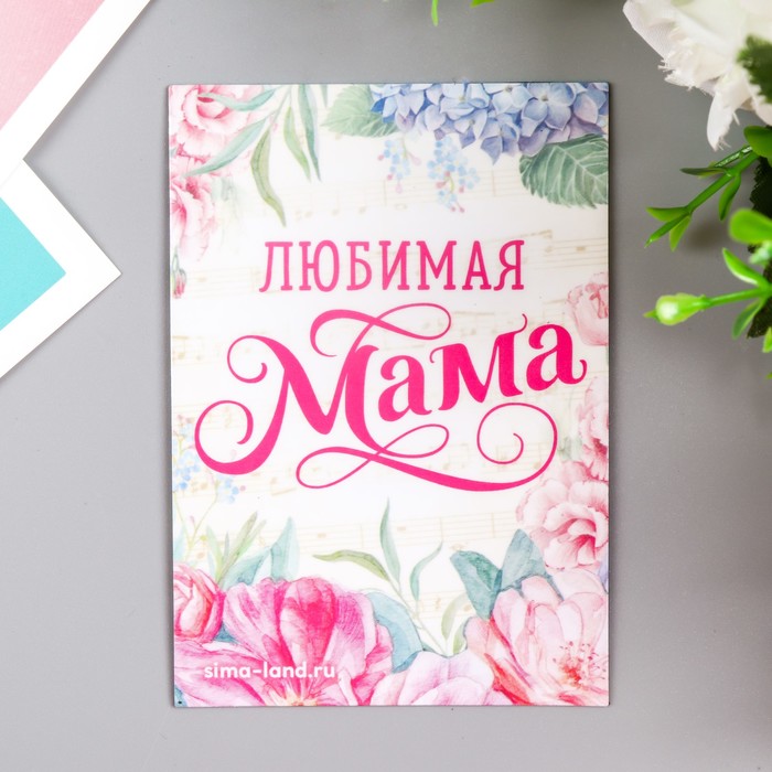 

Магнит винил "Любимая мама" 7х10 см