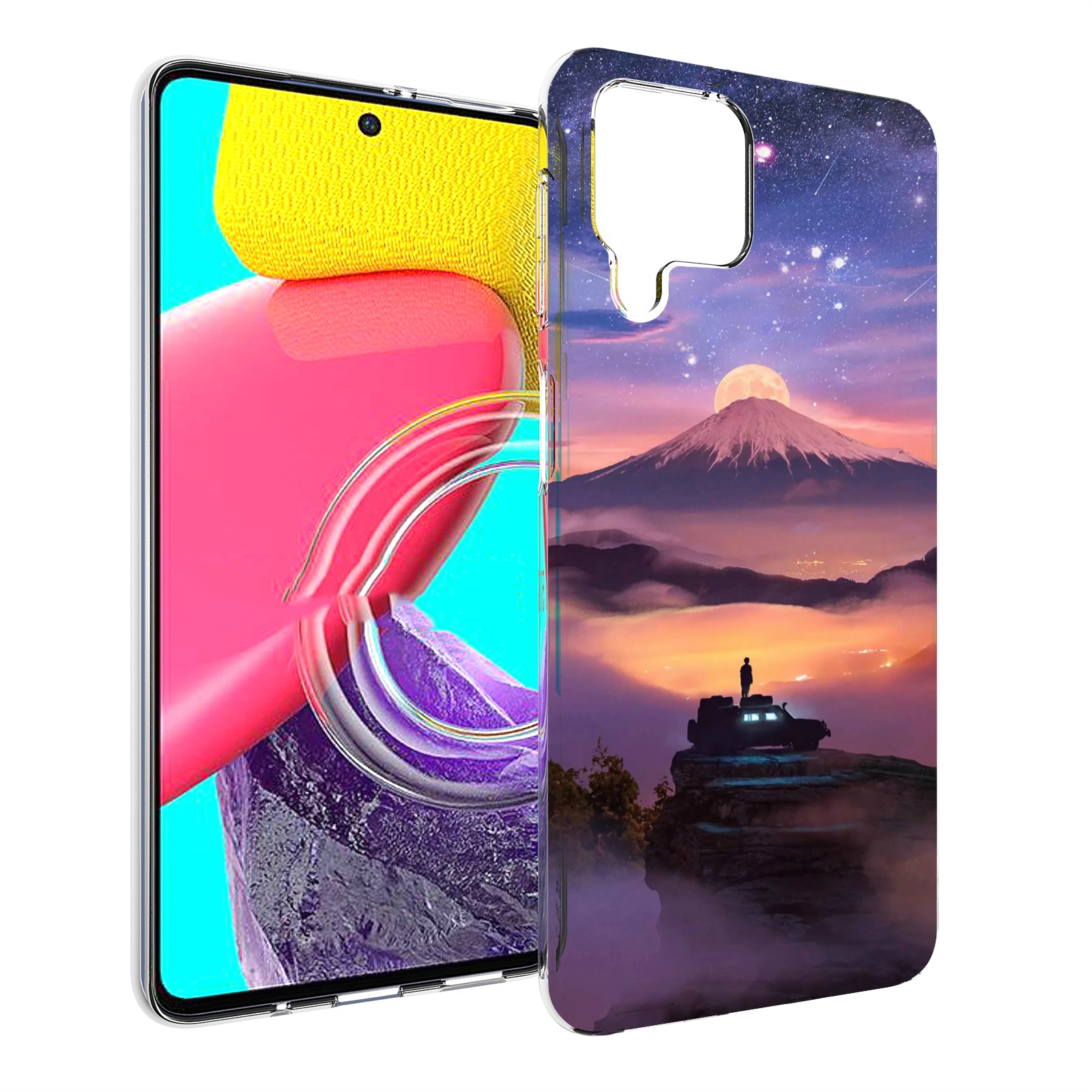 

Чехол Mypads Ночь-В-Горах Для Samsung Galaxy M53 (Sm-M536), Прозрачный, Tocco