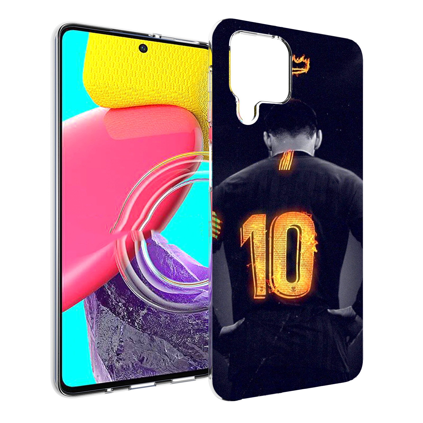

Чехол Mypads Номер-10 Для Samsung Galaxy M53 (Sm-M536), Прозрачный, Tocco