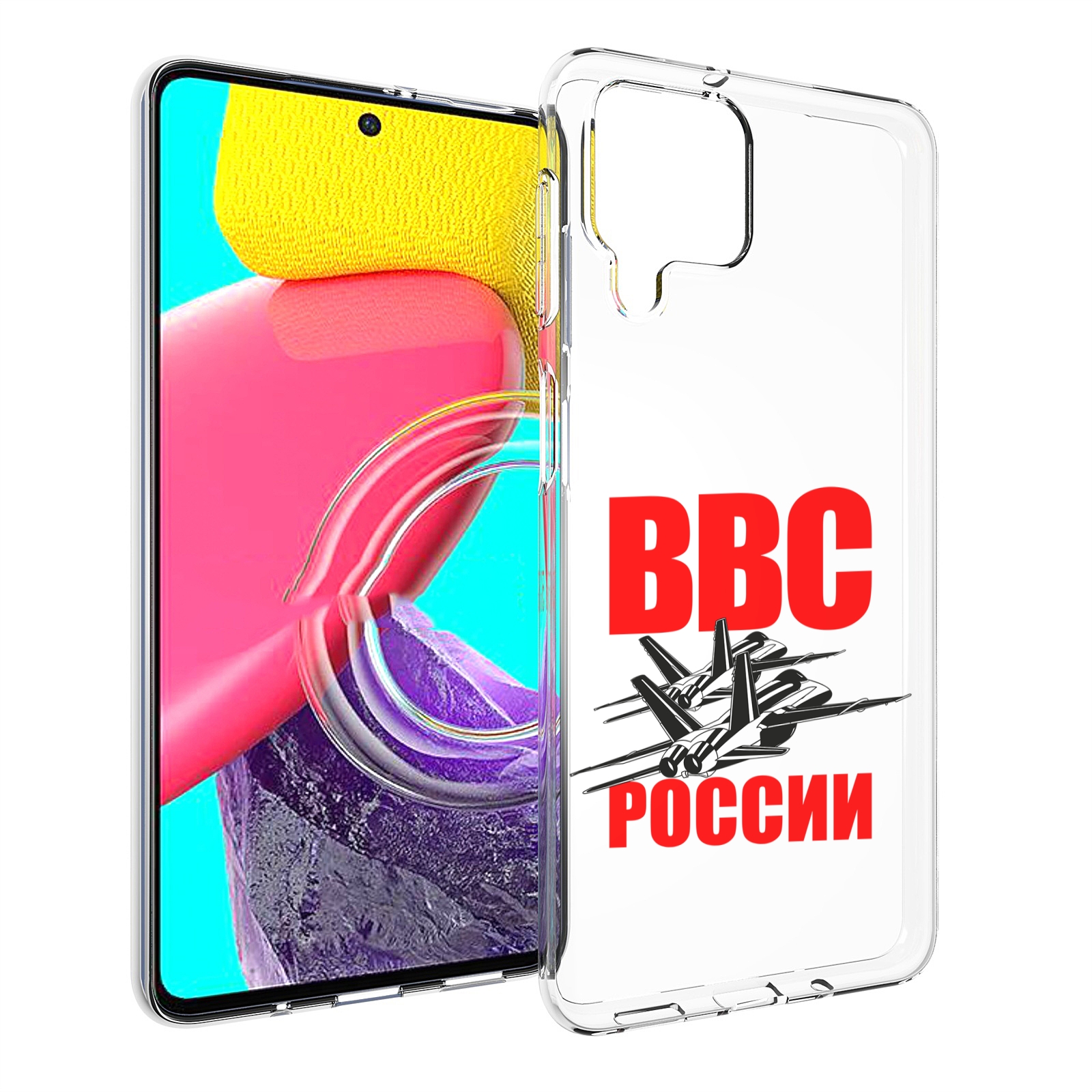 

Чехол Mypads Ввс Для Samsung Galaxy M53 (Sm-M536), Прозрачный, Tocco