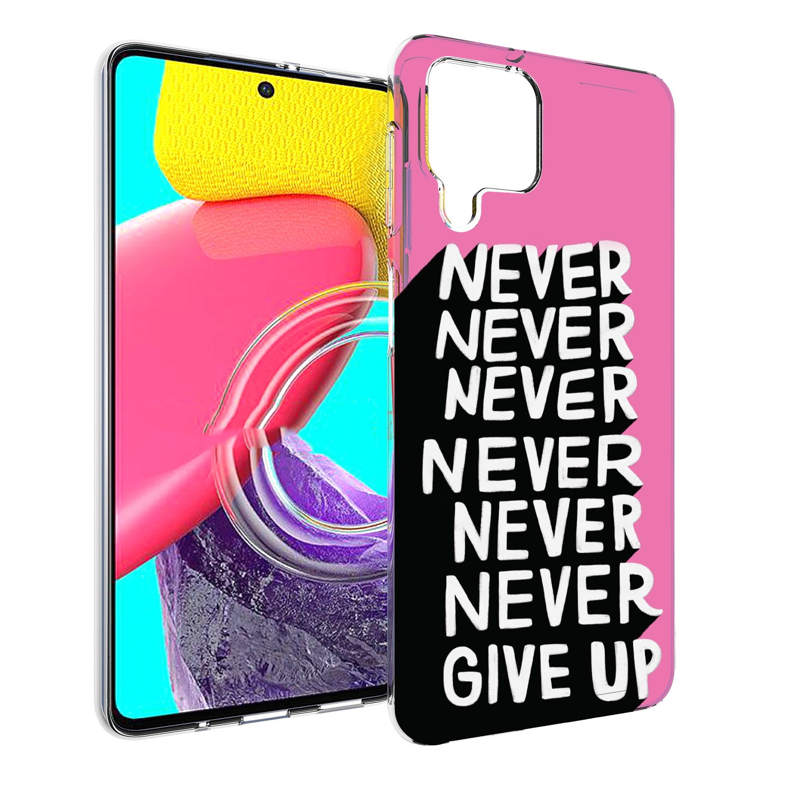 

Чехол Mypads Никогда Для Samsung Galaxy M53 (Sm-M536), Прозрачный, Tocco