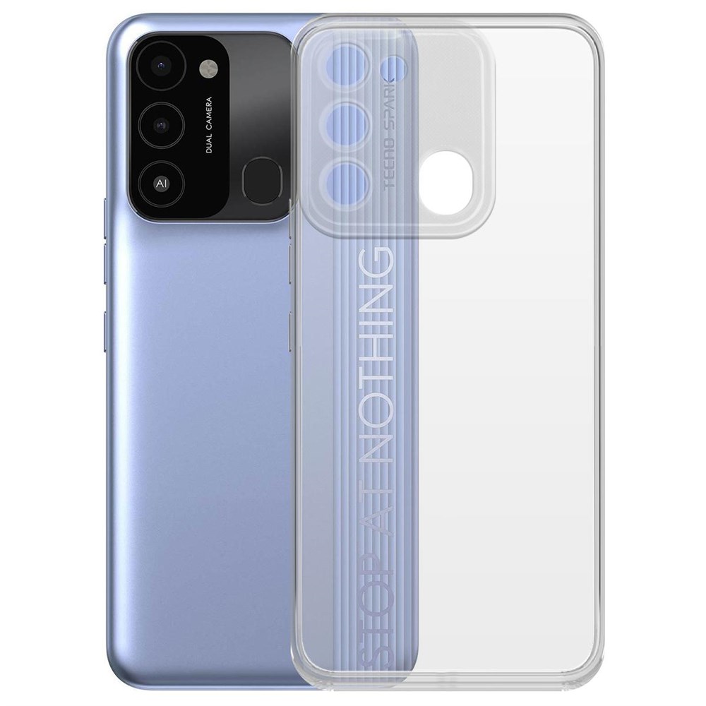 

Чехол-накладка Krutoff Clear Case для TECNO Spark 8C, Прозрачный