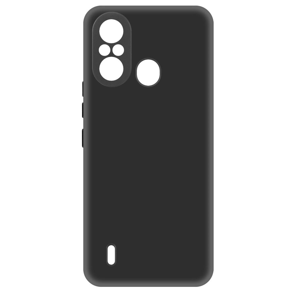 

Чехол-накладка Krutoff Soft Case для ITEL A58 черный