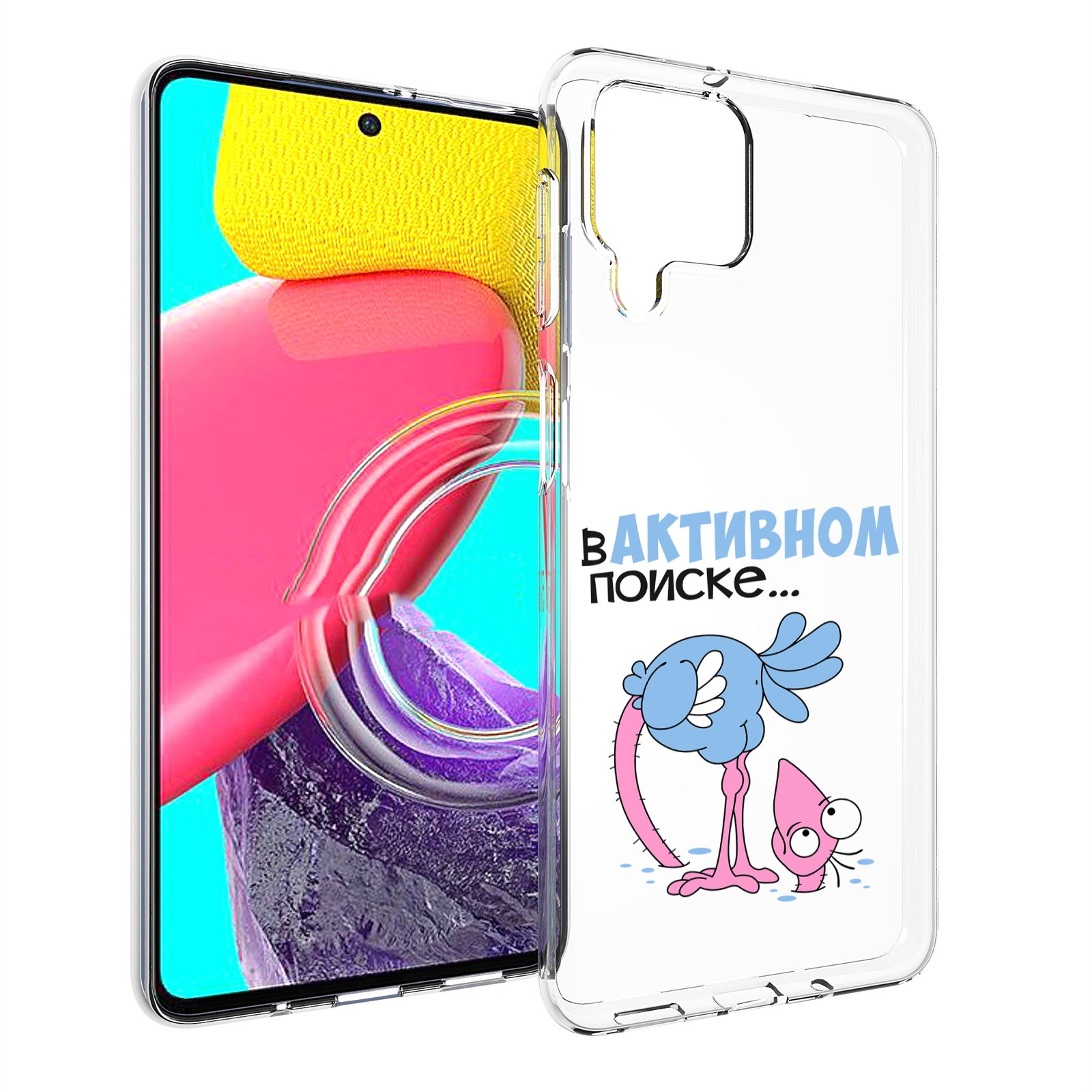 

Чехол Mypads В Активном Поиске Для Samsung Galaxy M53 (Sm-M536), Прозрачный, Tocco