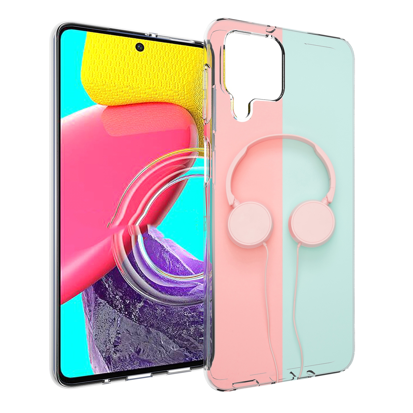 

Чехол Mypads Наушники-Минимализм Для Samsung Galaxy M53 (Sm-M536), Прозрачный, Tocco