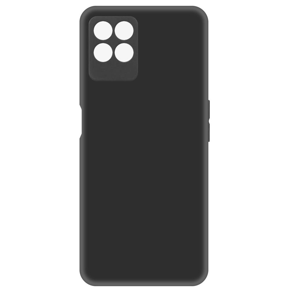 фото Чехол-накладка krutoff soft case для realme 8i черный