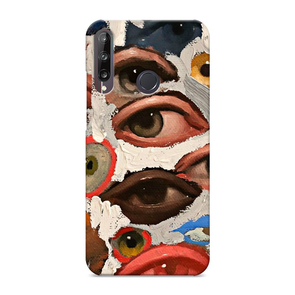 

Чехол Awog "Глаза масляная живопись" для Huawei P40 lite E, 612420-5