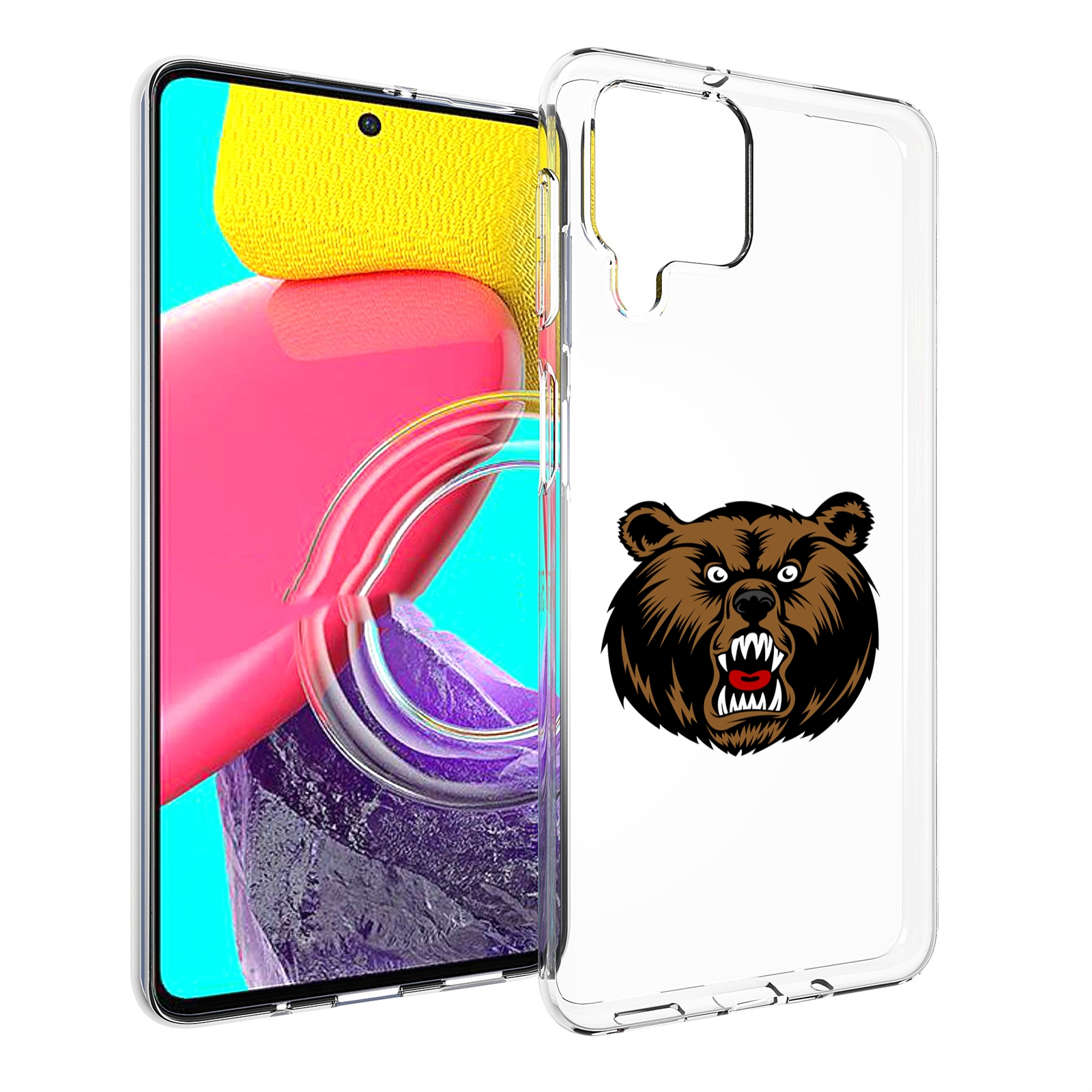 

Чехол Mypads Бурый Для Samsung Galaxy M53 (Sm-M536), Прозрачный, Tocco