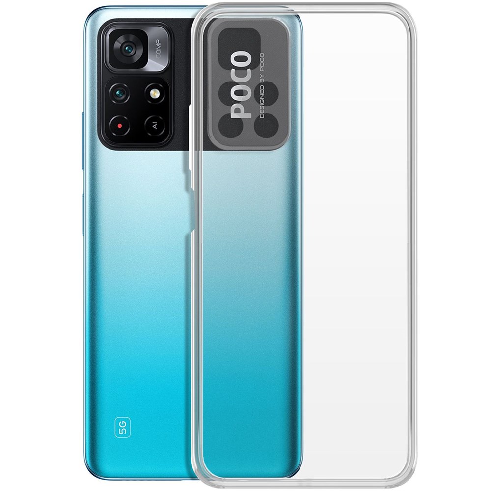 

Чехол-накладка Krutoff Clear Case для Xiaomi Poco M4 Pro 5G, Прозрачный