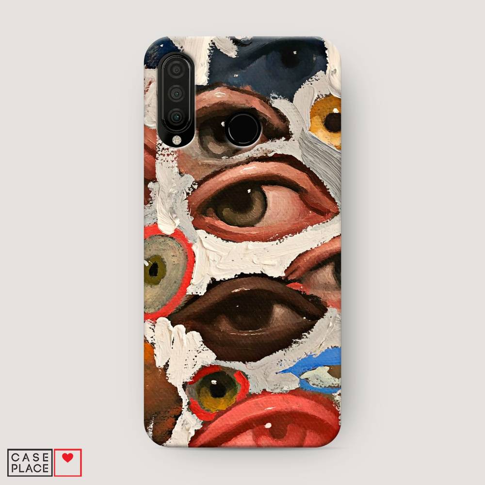 

Чехол Awog "Глаза масляная живопись" для Huawei P30 Lite