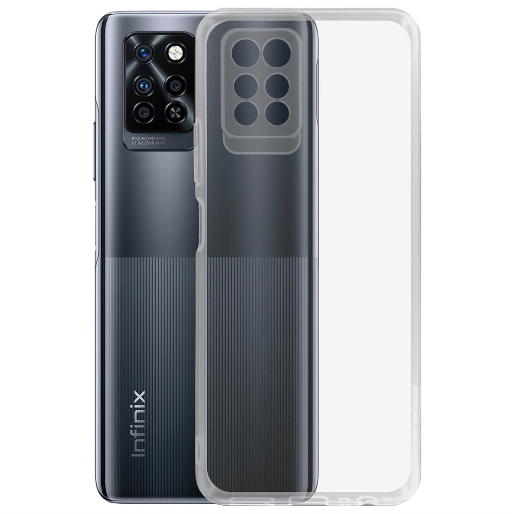 

Чехол-накладка Krutoff Clear Case для INFINIX Note 10 Pro, Прозрачный