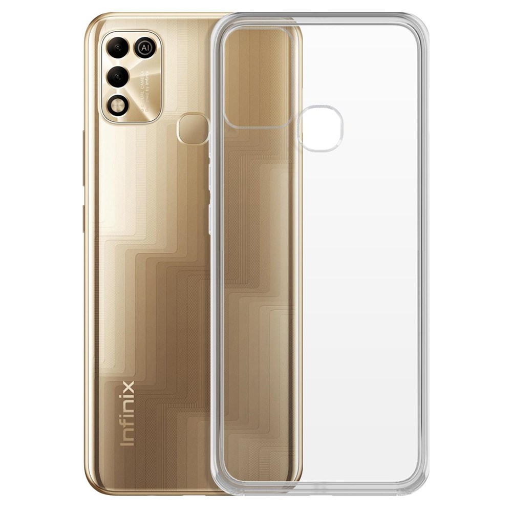 фото Чехол-накладка krutoff clear case для infinix hot 11 play