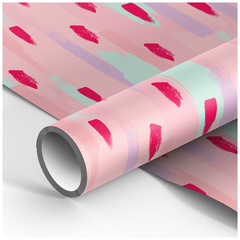

Упаковочная бумага MESHU "Stylish pink", 70*100см, 90г/м2, глянцевая, Розовый