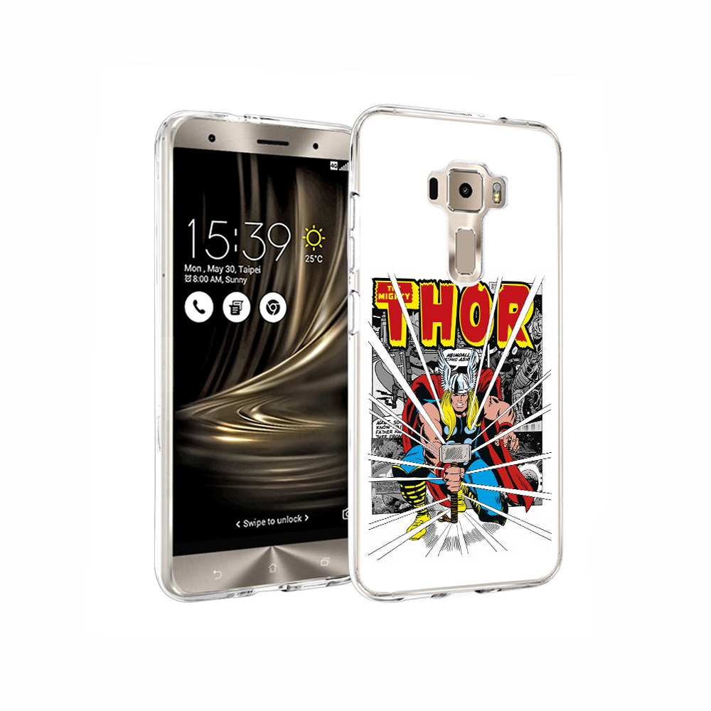 

Чехол MyPads Tocco для Asus ZenFone 3 тор рисунок, Прозрачный, Tocco