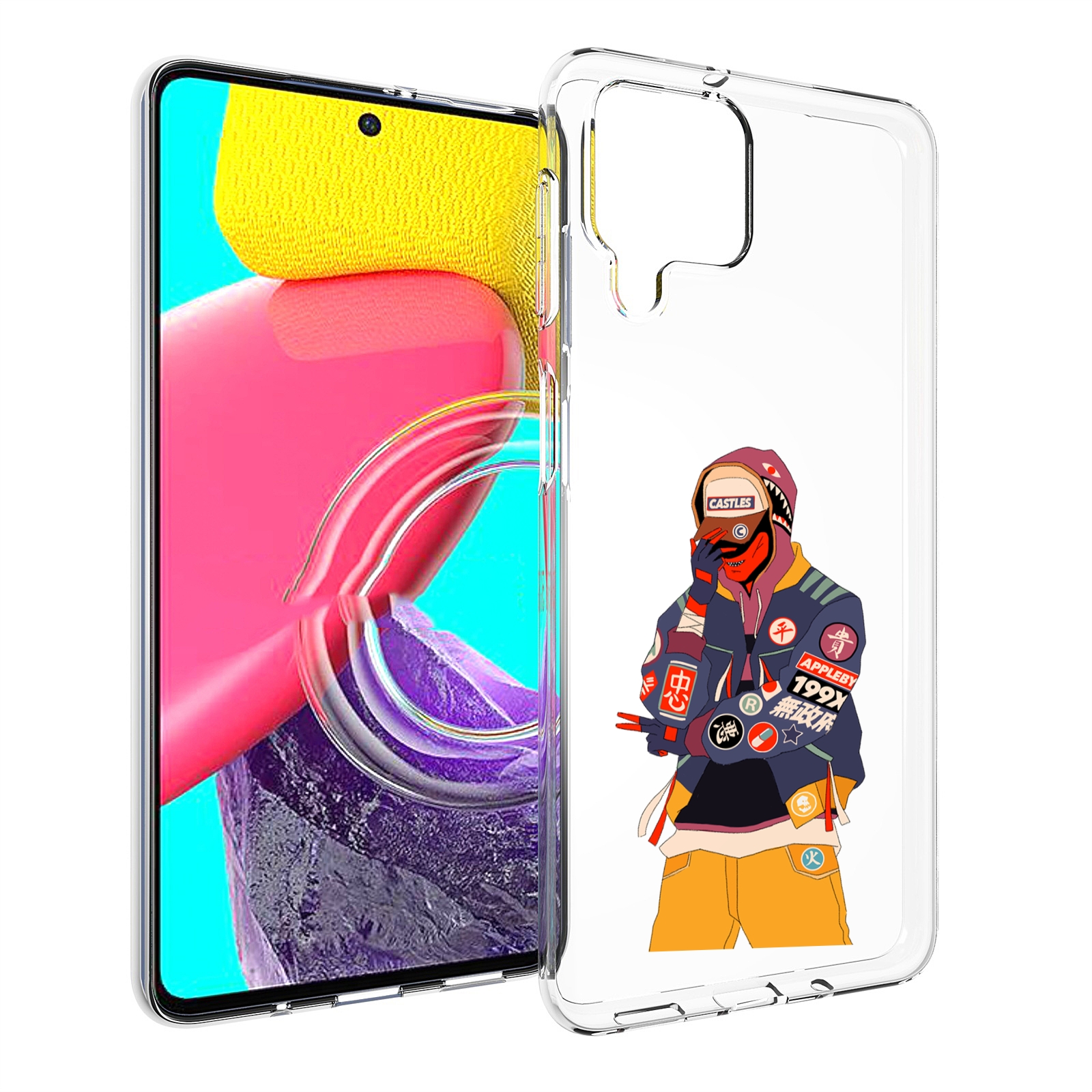 

Чехол Mypads Модник Для Samsung Galaxy M53 (Sm-M536), Прозрачный, Tocco