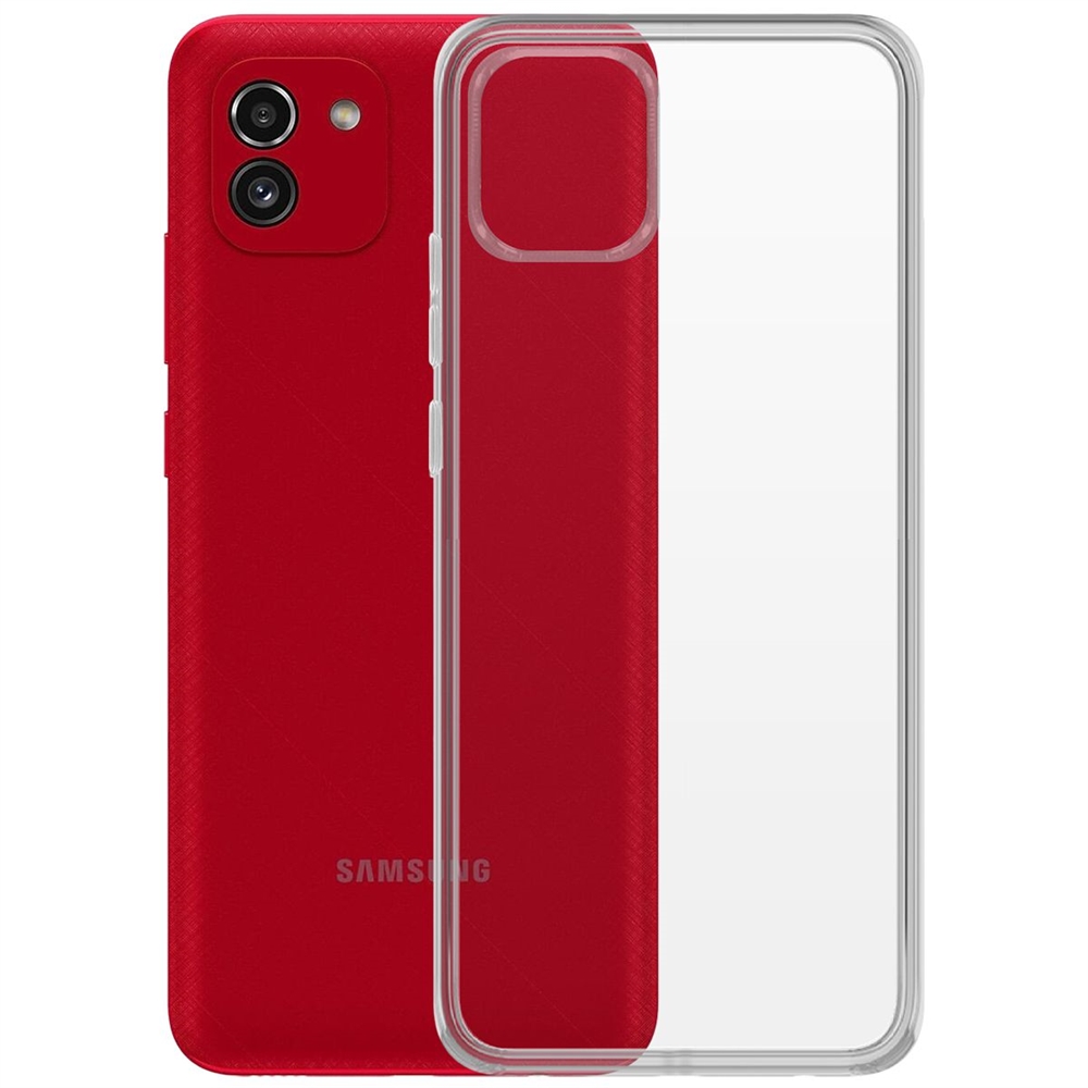 фото Чехол-накладка krutoff clear case для samsung galaxy a03 (a035)