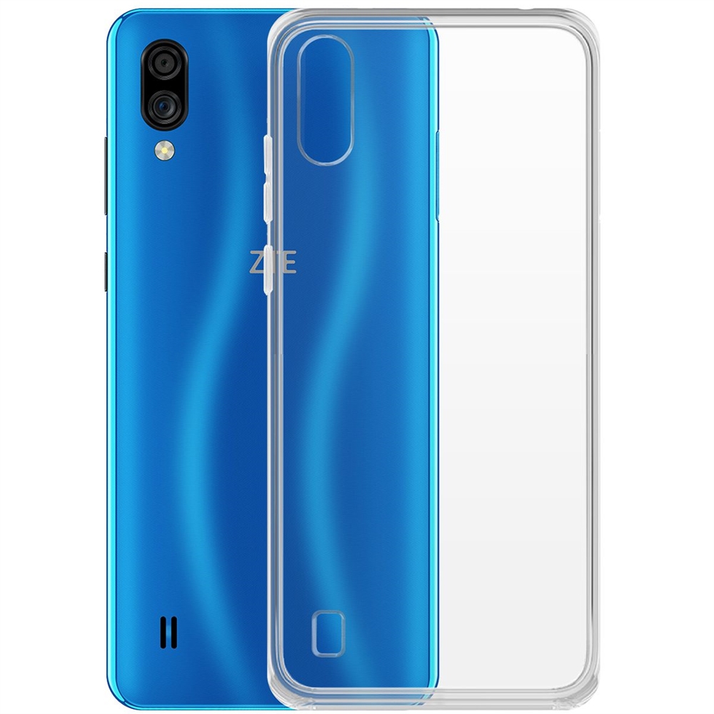 фото Чехол-накладка krutoff clear case для zte blade a5 (2020)