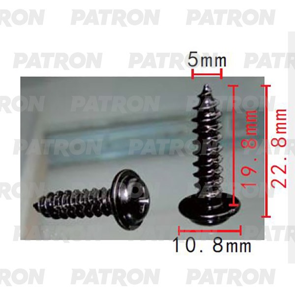 Саморез Lexus Toyota Применяемость: Саморез 5X22.8Mm