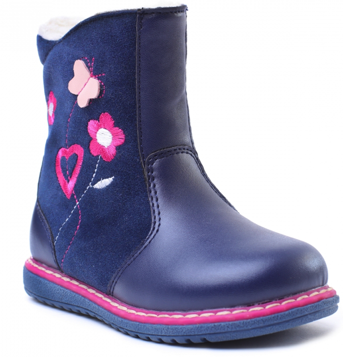 Полусапоги PlayToday 388201, синий, 25